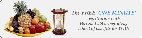 Registration with PersonalFN
